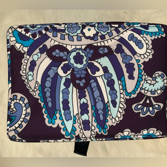 Vera Bradley Reactive Insulated Lunch Tote in Blue Paisley - Picture 4 of 7